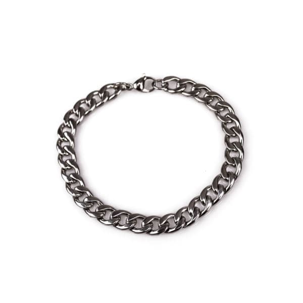 Men's Stainless Steel Curb Link Bracelet