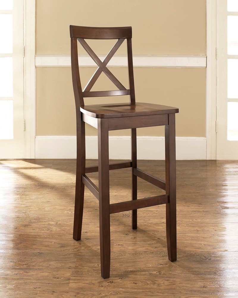 X-Back 2-Piece Bar Stool Set
