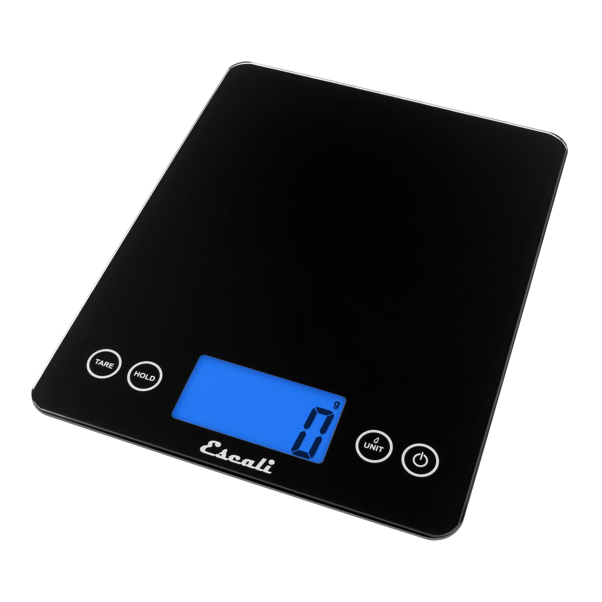 Escali - Arti XL Glass Digital Scale, Black