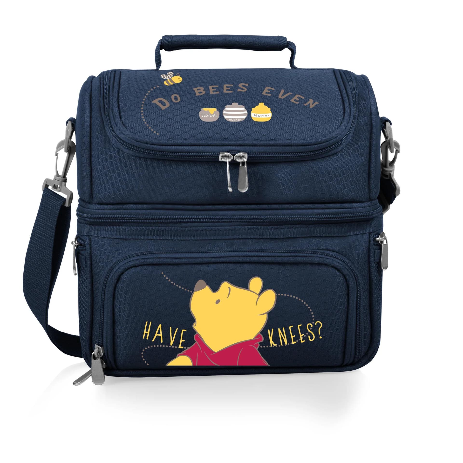 Winnie the Pooh Pranzo Lunch Bag Cooler with Utensils
