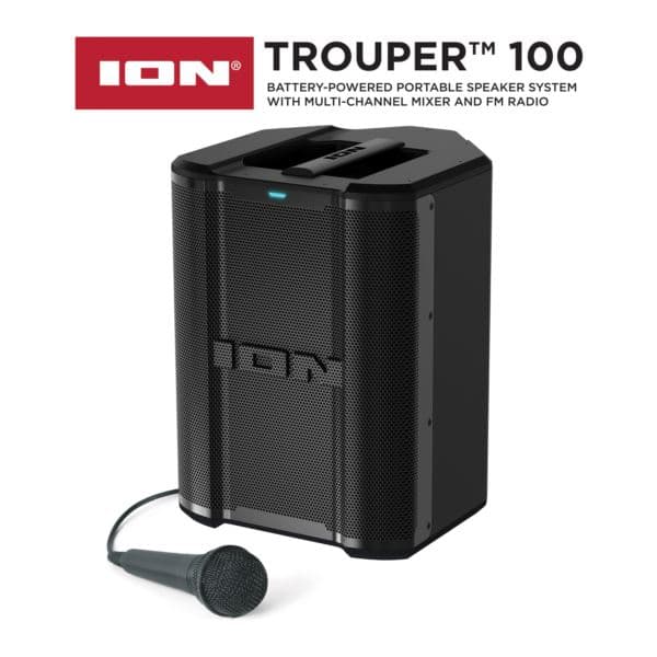 Trouper 100 Portable Speaker System w/ FM Radio