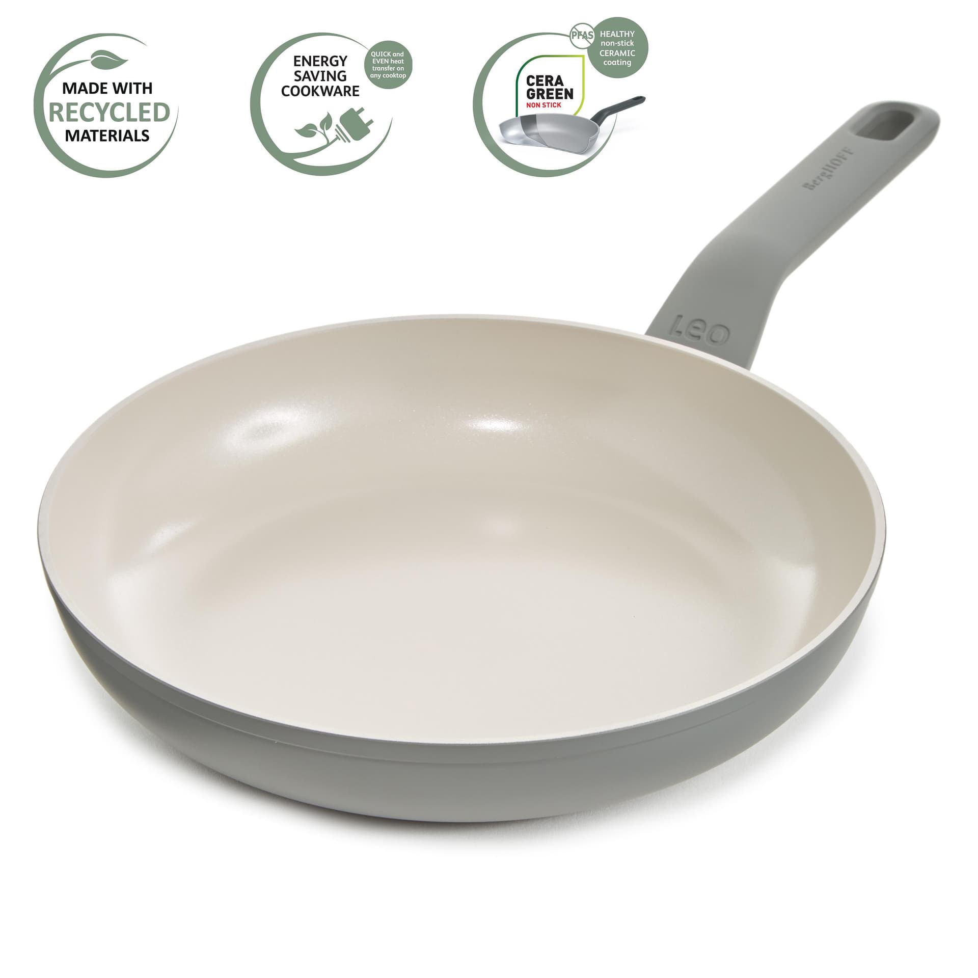 Leo Balance 10" Alum NS Frying Pan, Moonmist