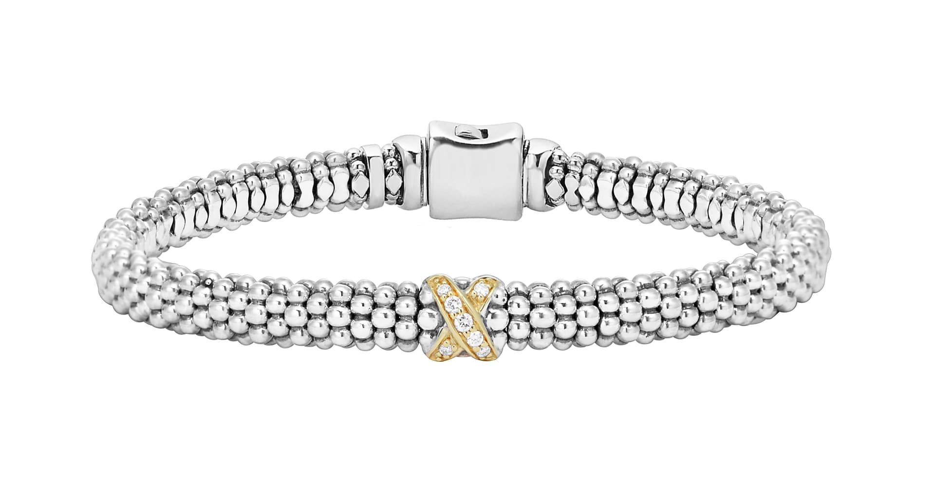 Diamond Lux Single X Bracelet