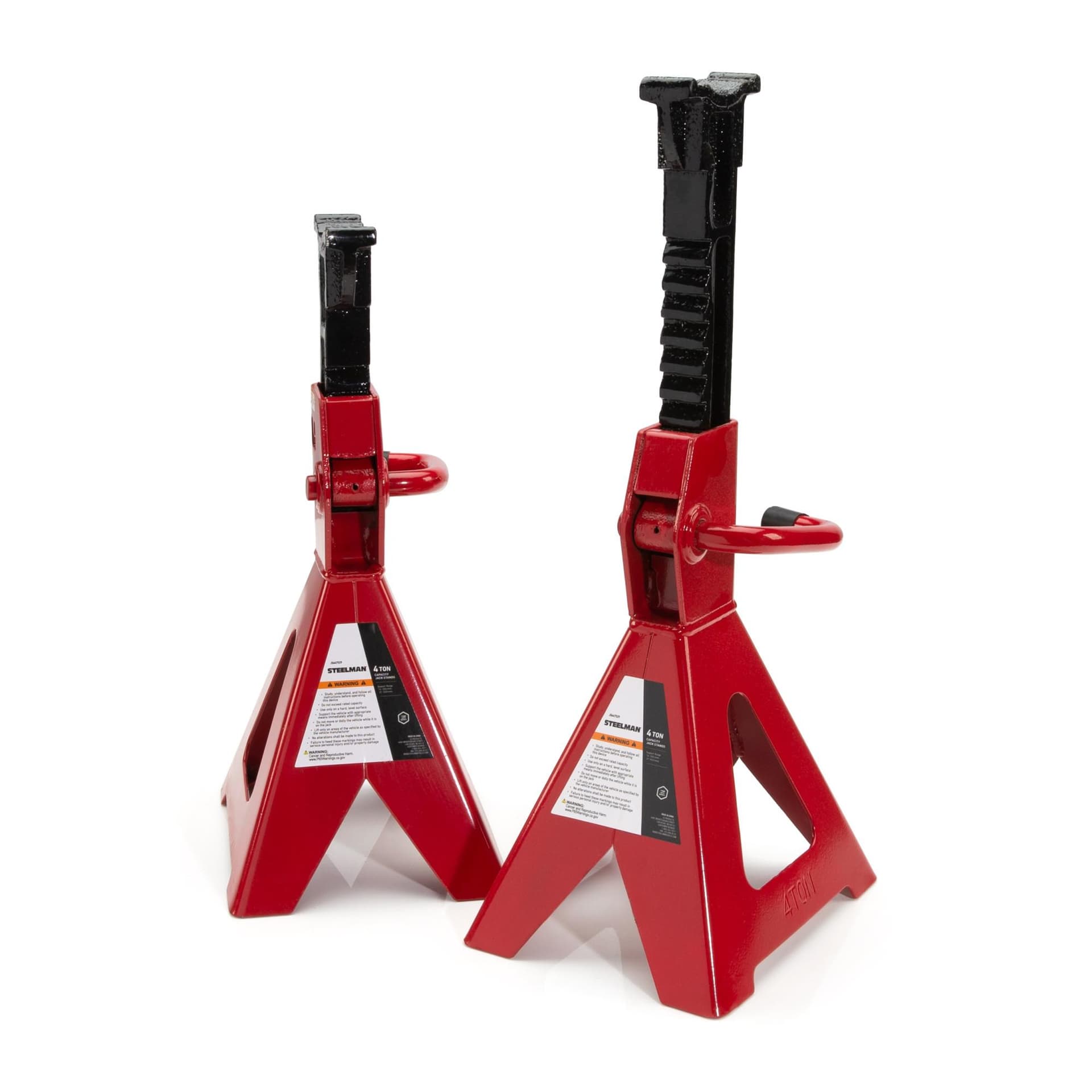 Steelman Professional 4-Ton Capacity Jack Stand Set (1 Pair)
