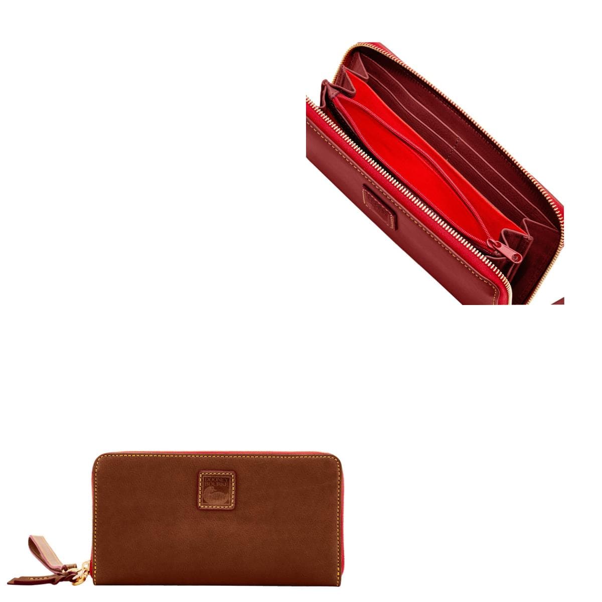 Florentine Large Zip Around Wristlet