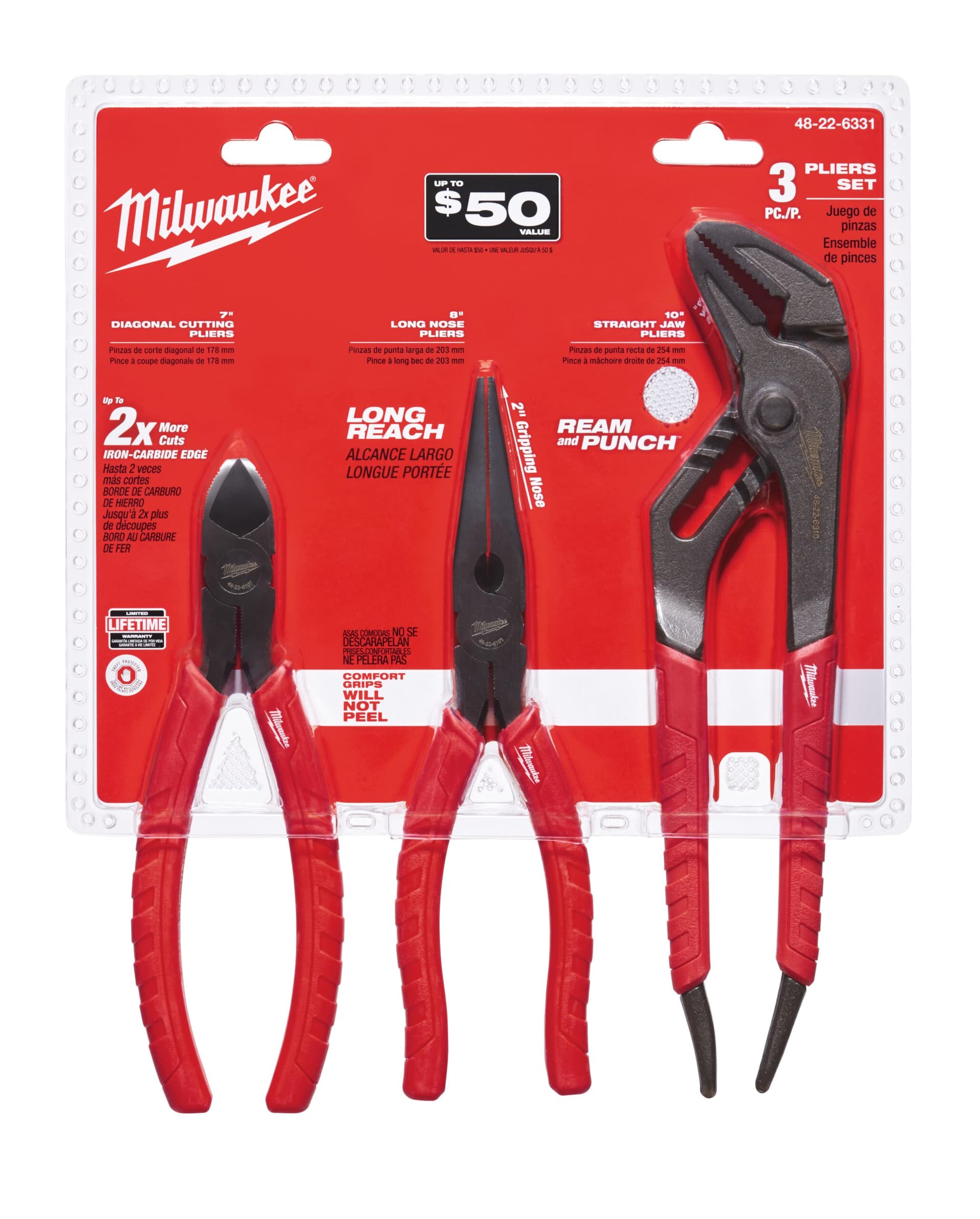 3pc Pliers Set