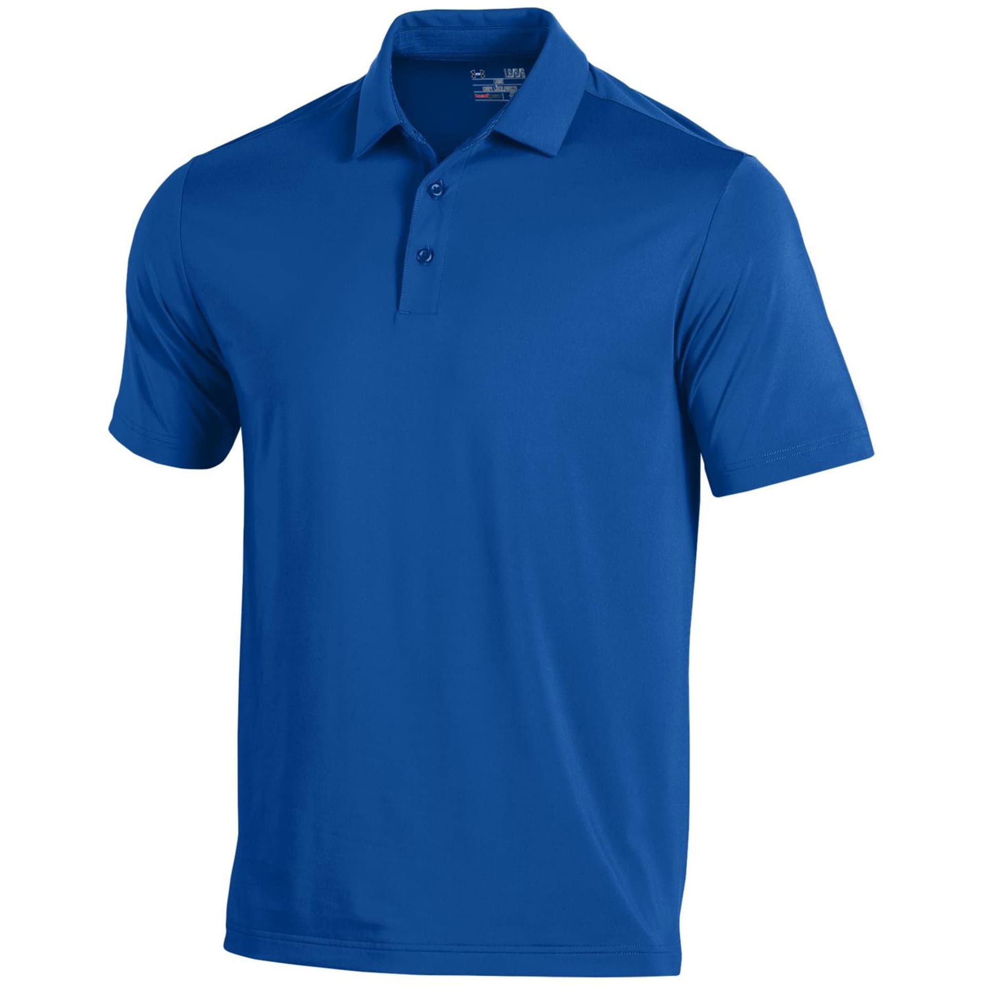 Under Armour Men's T2 Green Golf Polo - Royal/M