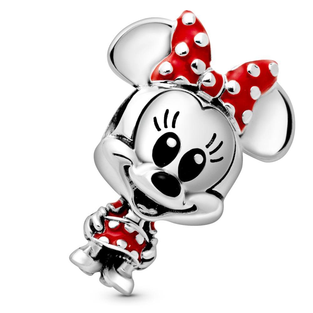 Disney Minnie Mouse Dress & Bow Charm