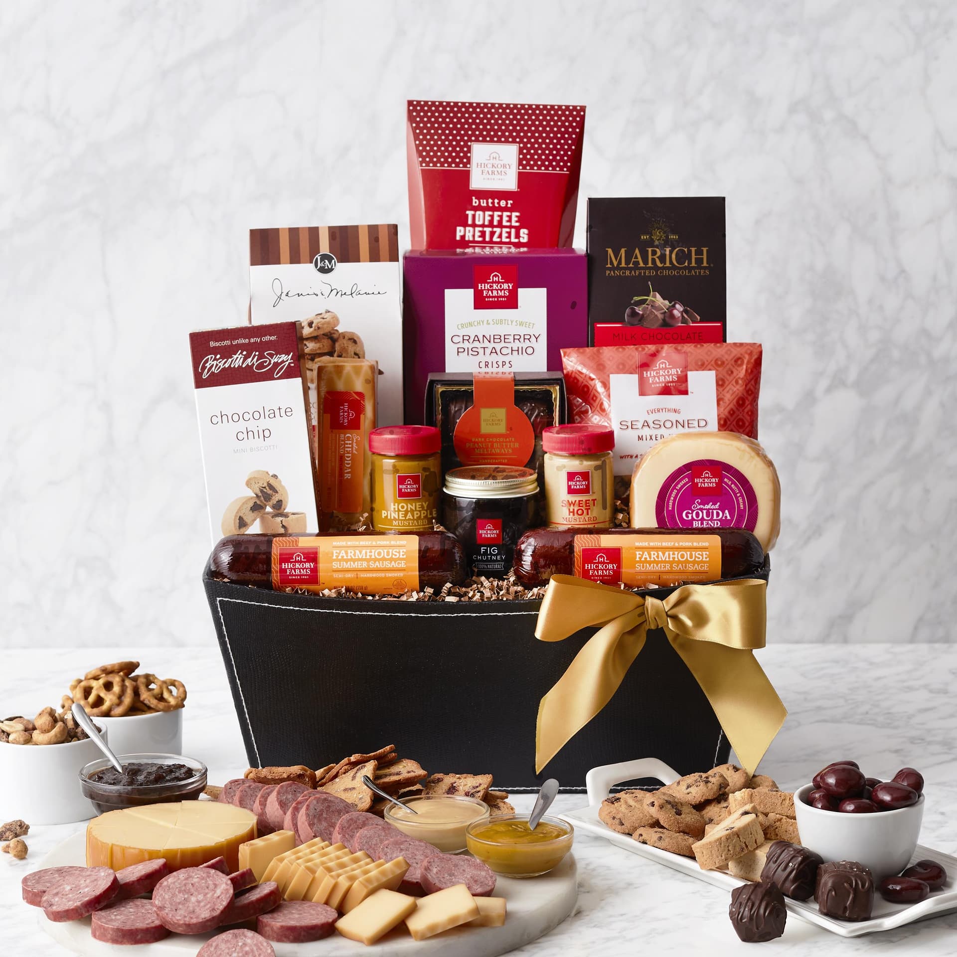 Ultimate Party Snacks Gift Basket