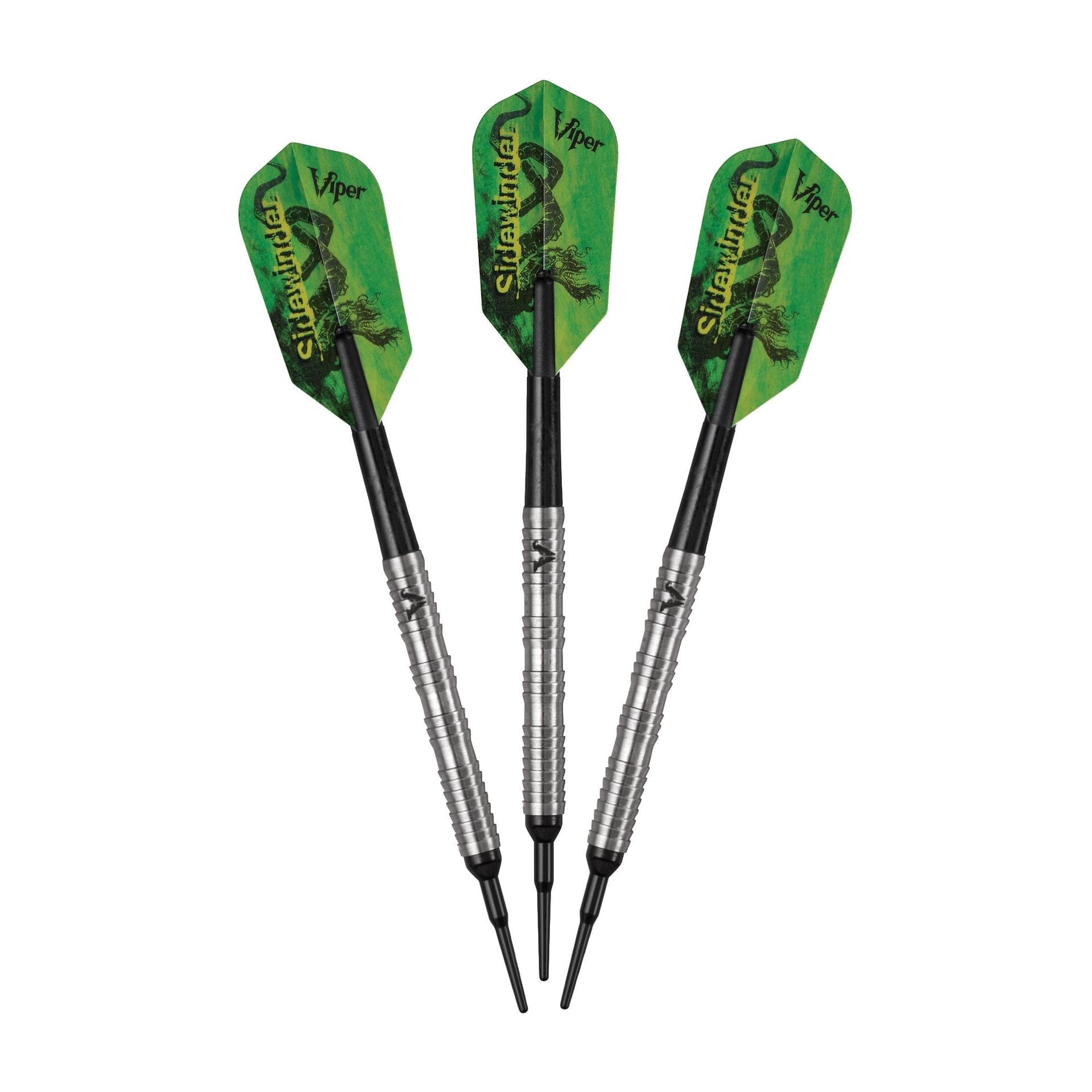 Viper Sidewinder Tungsten Soft Tip Darts Shark Fin Barrel 18 Grams