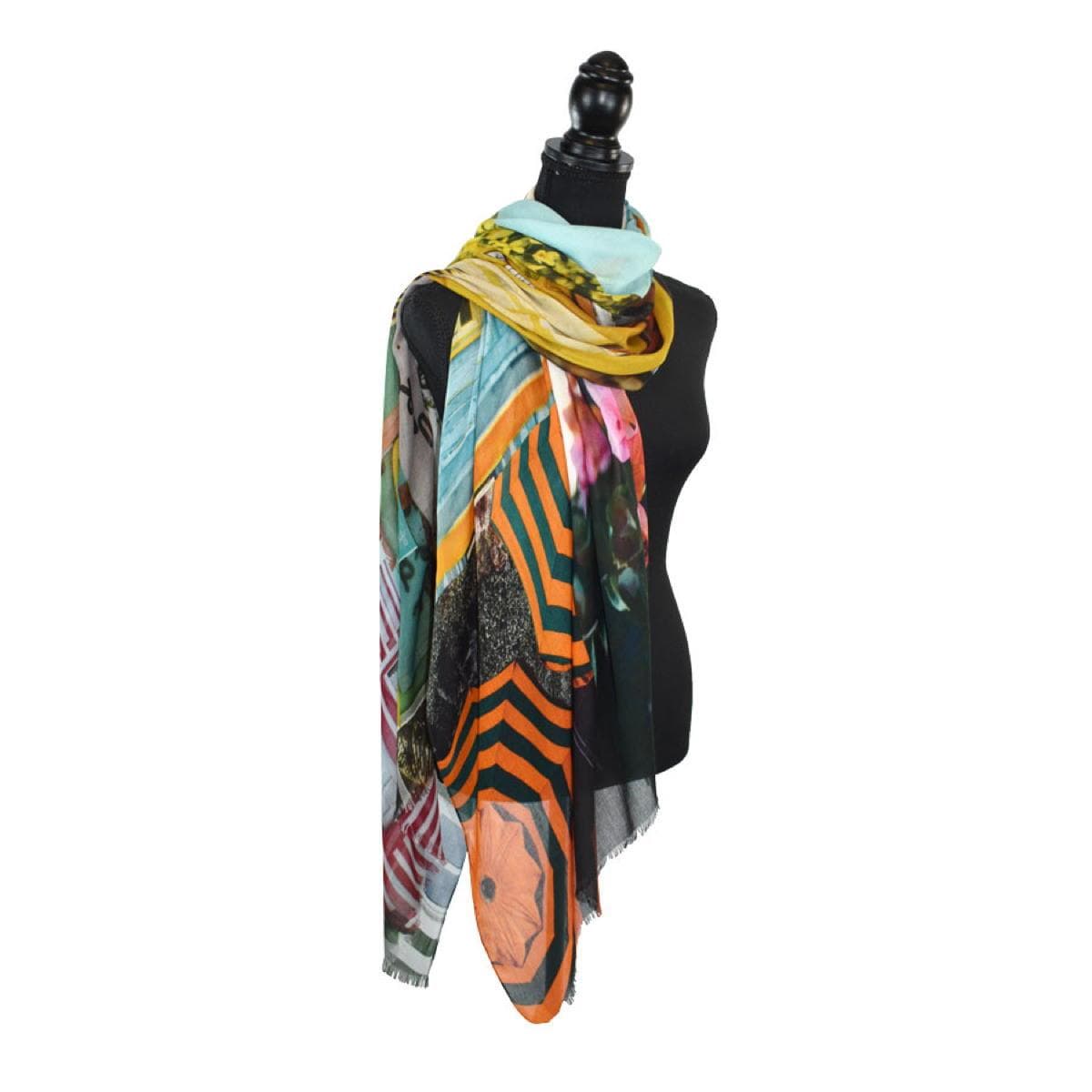 Igasho Beach Scene Scarf