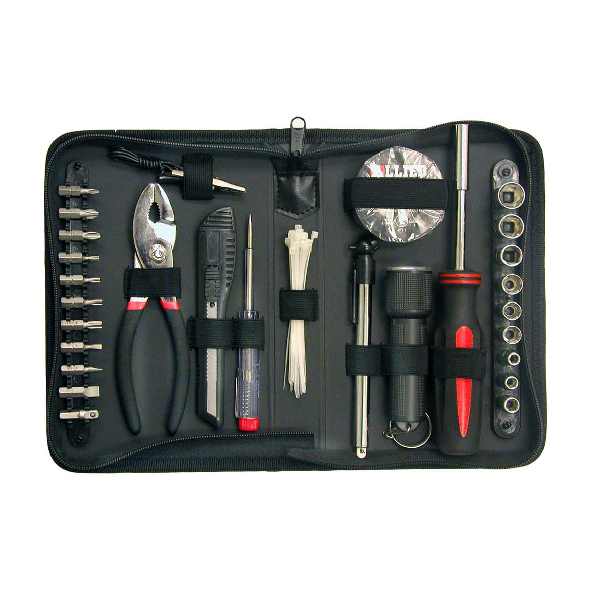 51-Piece Mechanic's Tool Set with Zippered Case