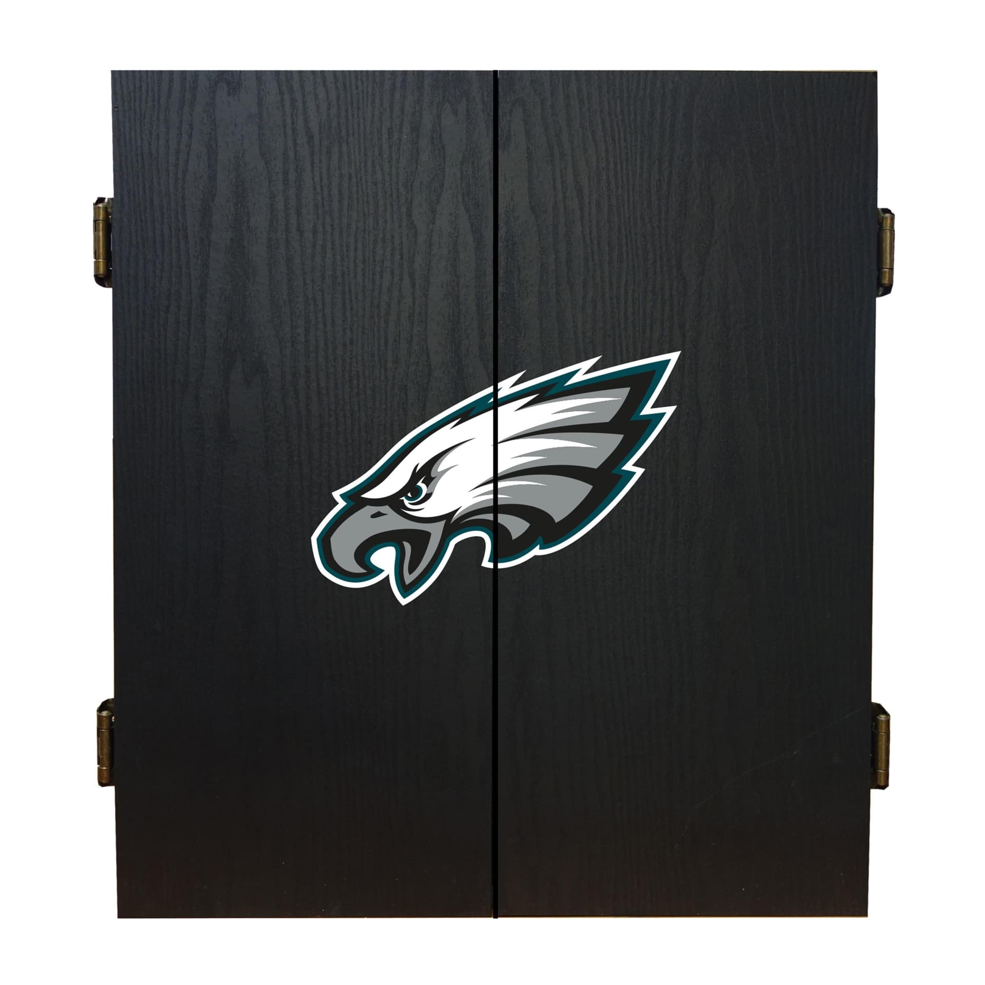 Philadelphia Eagles Dartboard Cabinet Set