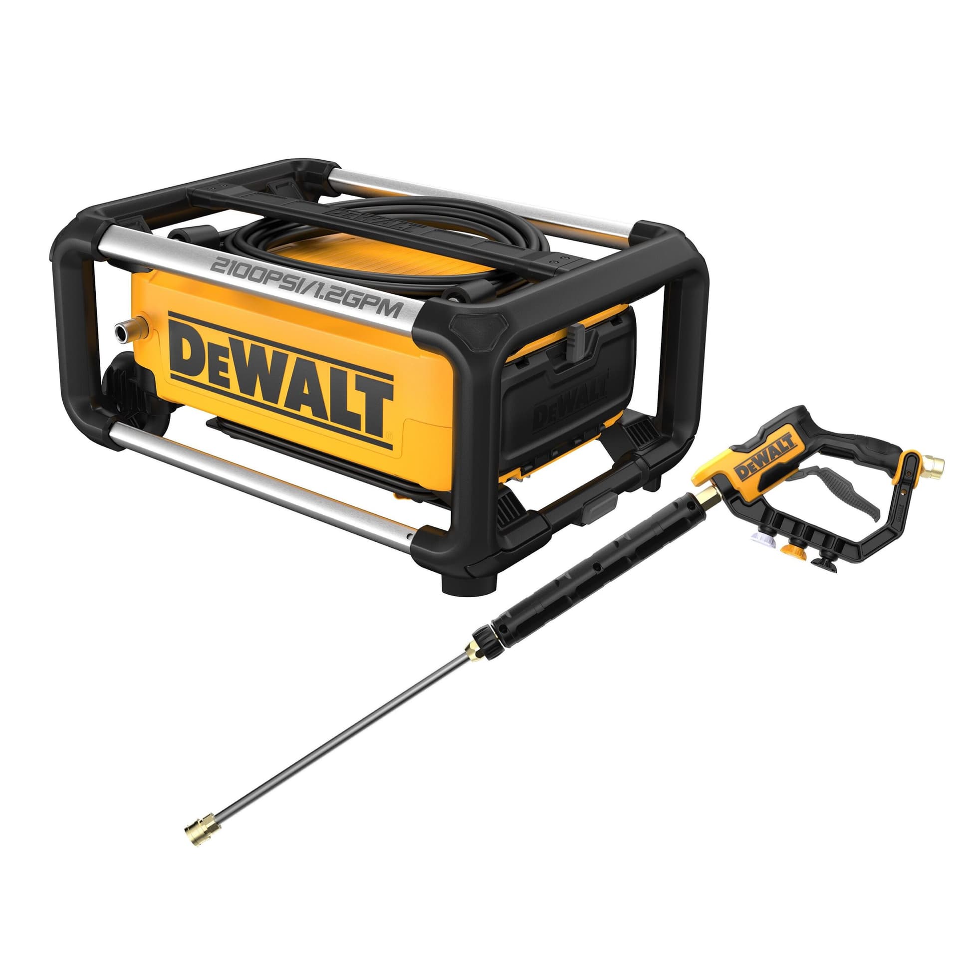 2100 MAX PSI 1.2 GPM 13 Amp Electric Jobsite Cold Water Pressure Washer