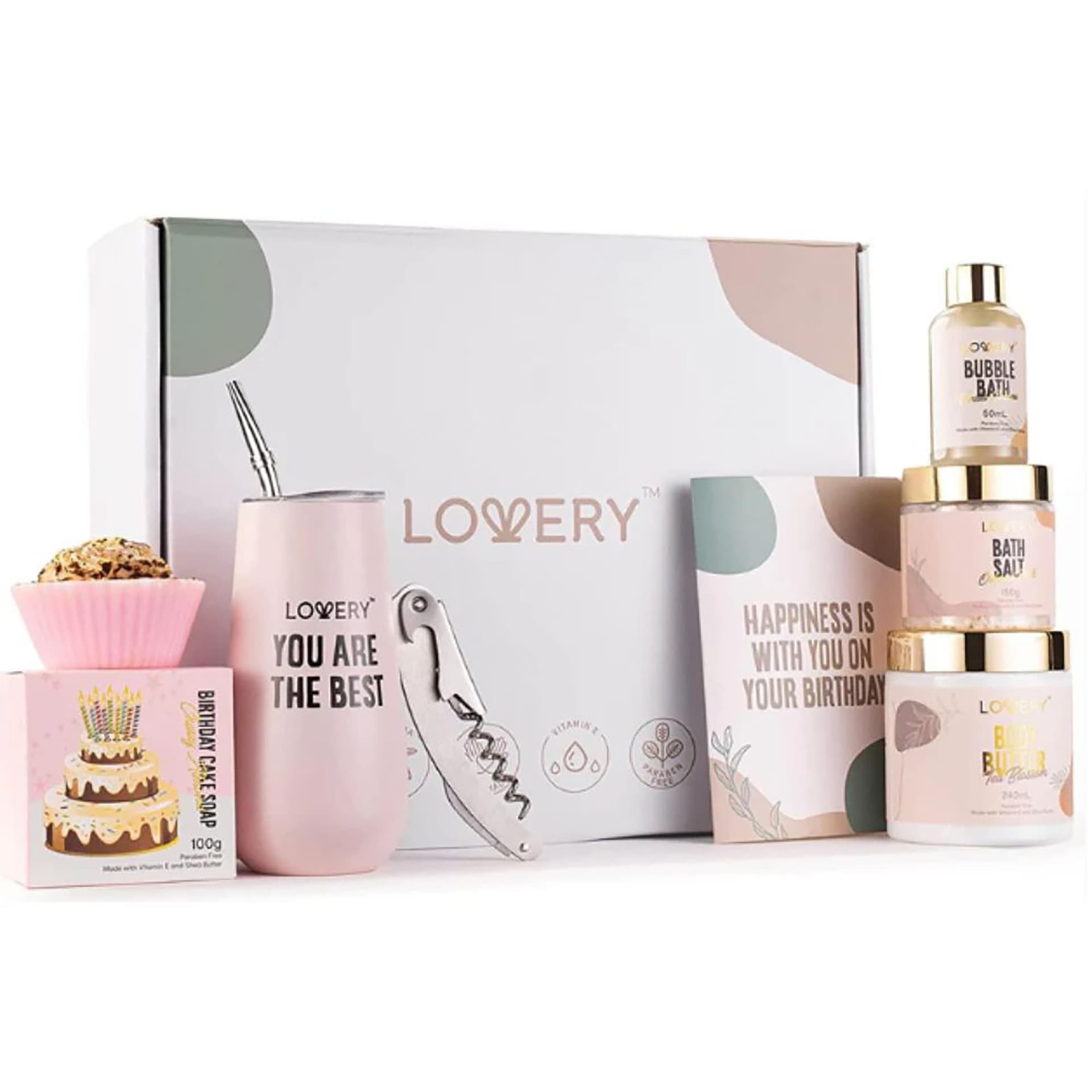 Personalized Spa Kit Birthday Gifts Size 9 Pieces