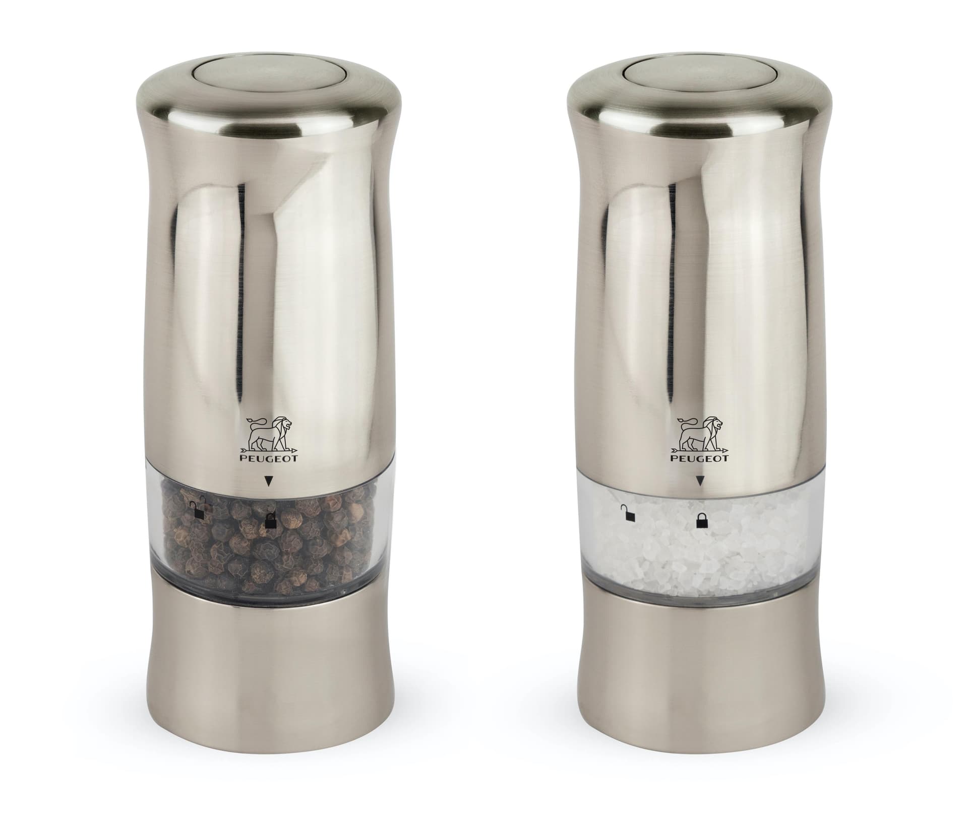 Zeli 14cm Electric Salt and Pepper Mill Duo