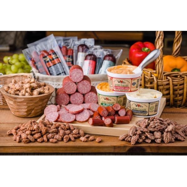 Sausage Sticks Cheese & Gourmet Nuts 24pc Set