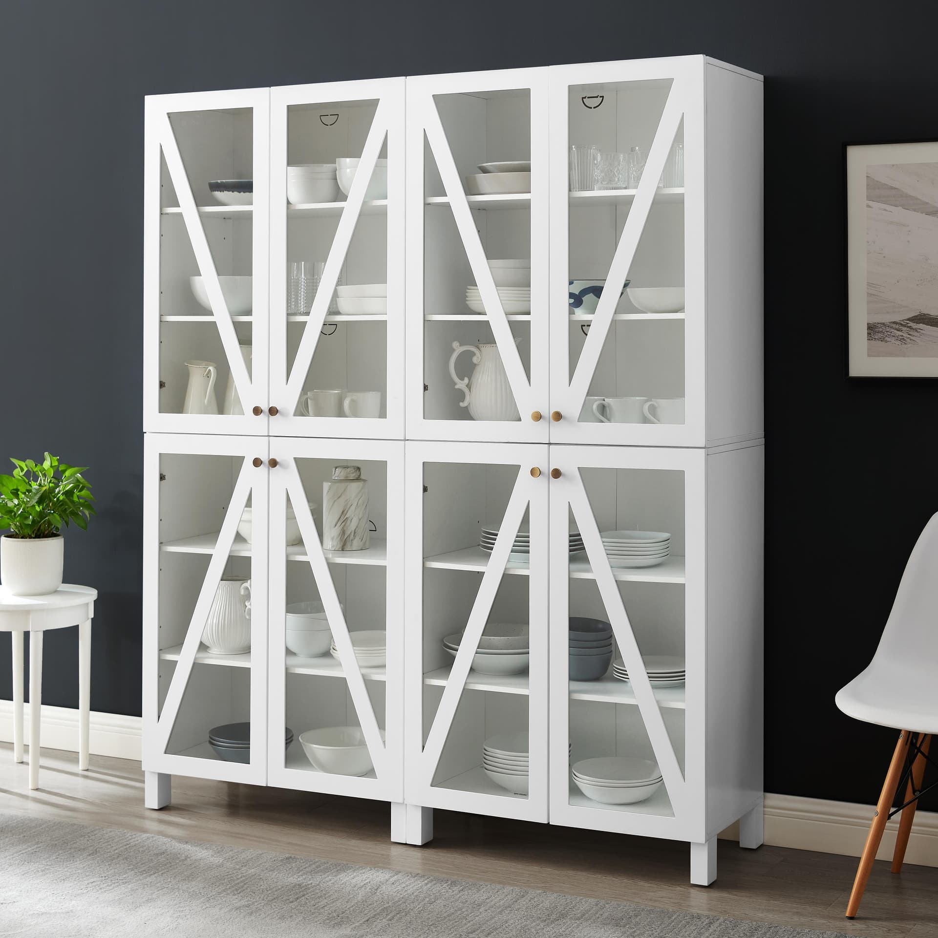 Cassai 2-Piece Kitchen Storage Pantry Set