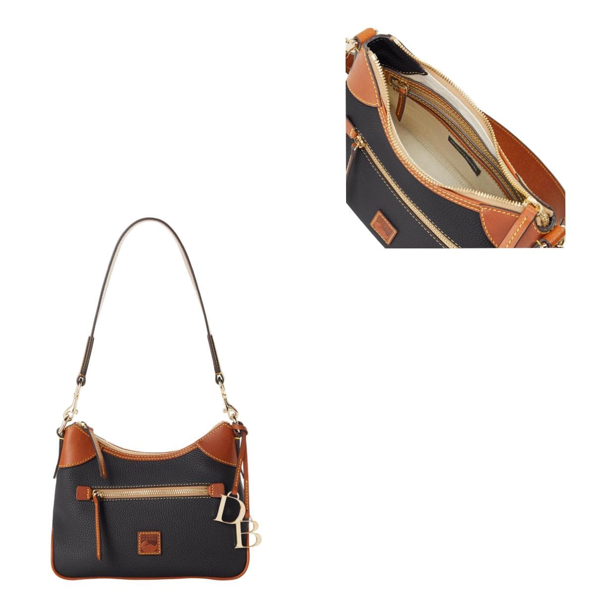 Pebble Grain Small Hobo