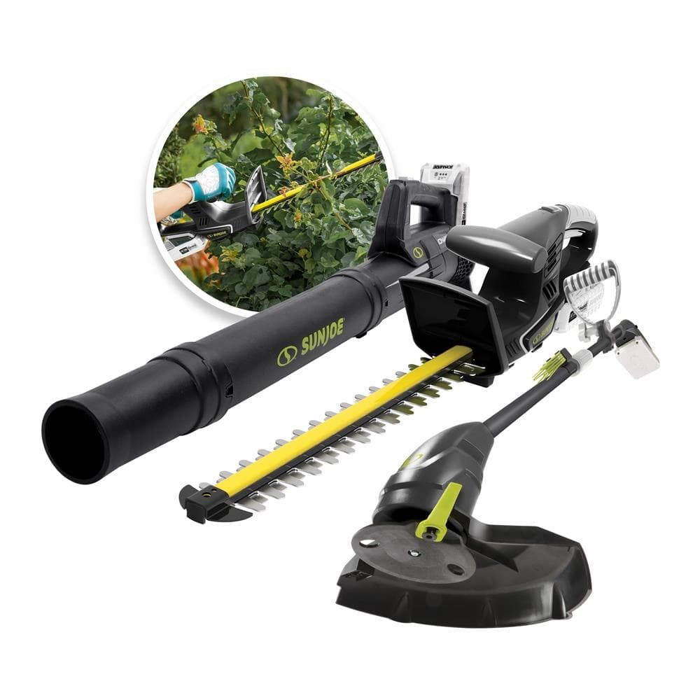 Cordless Garden Combo Kit- Leaf Blower, Grass Trimmer, Hedge Trimmer