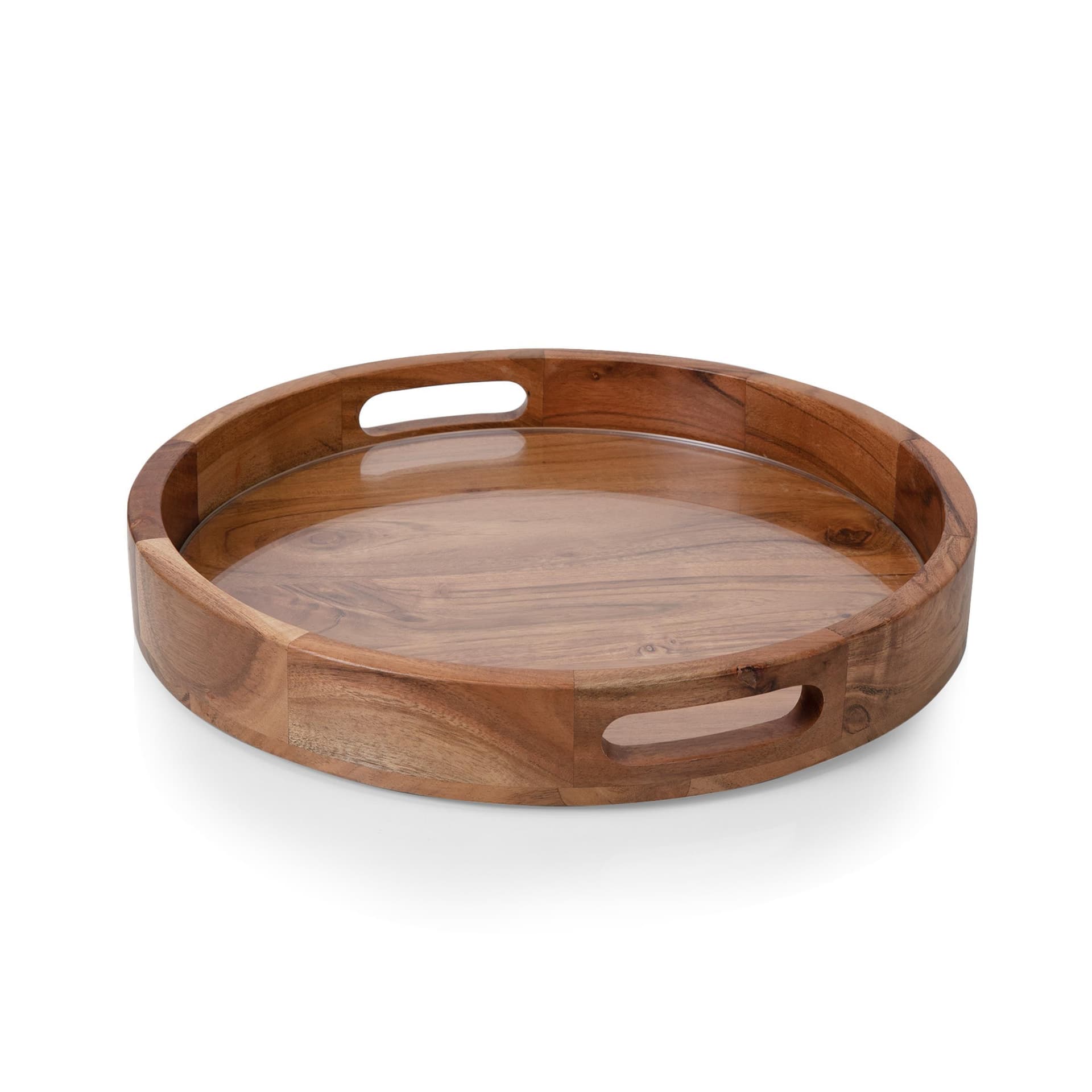 Barista Serving Tray - Acacia Wood