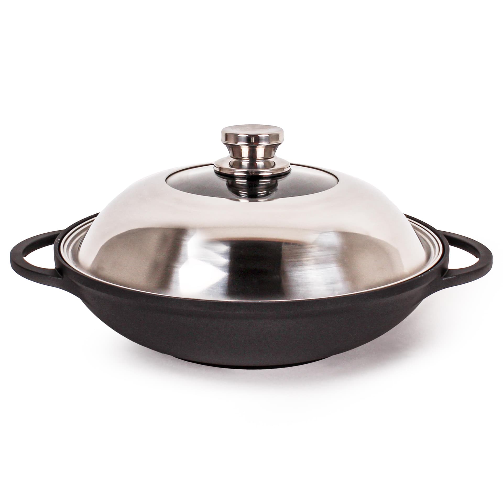 EuroCAST Covered Chinese wok 12.25"