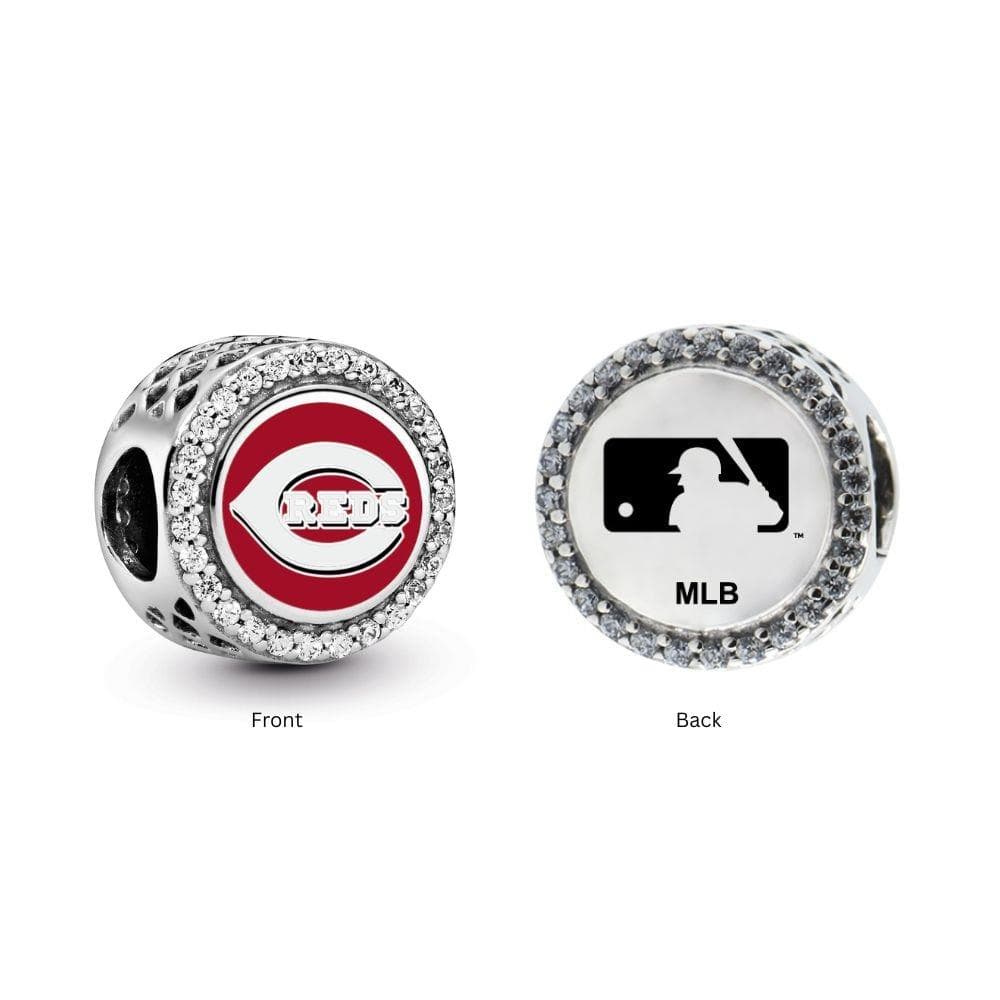 Button Charm - Cincinnati Reds