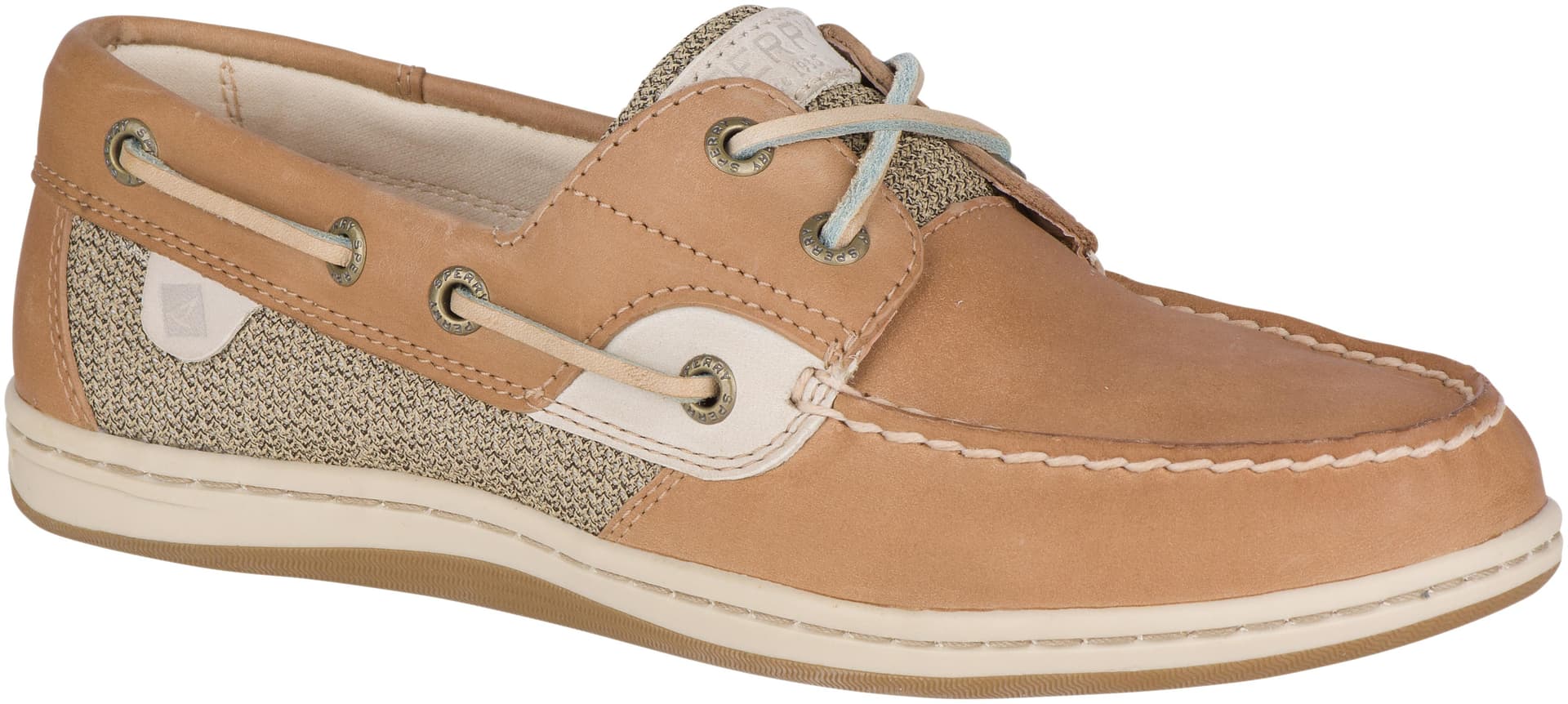 Womens Koifish Boat Shoe-Linen Oat-7