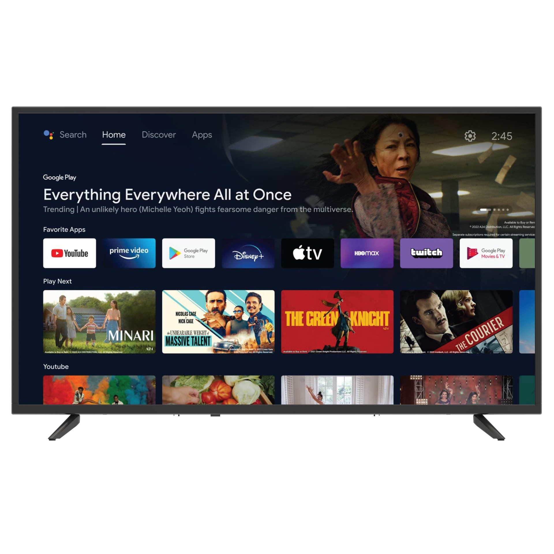 43" LED Smart HDTV