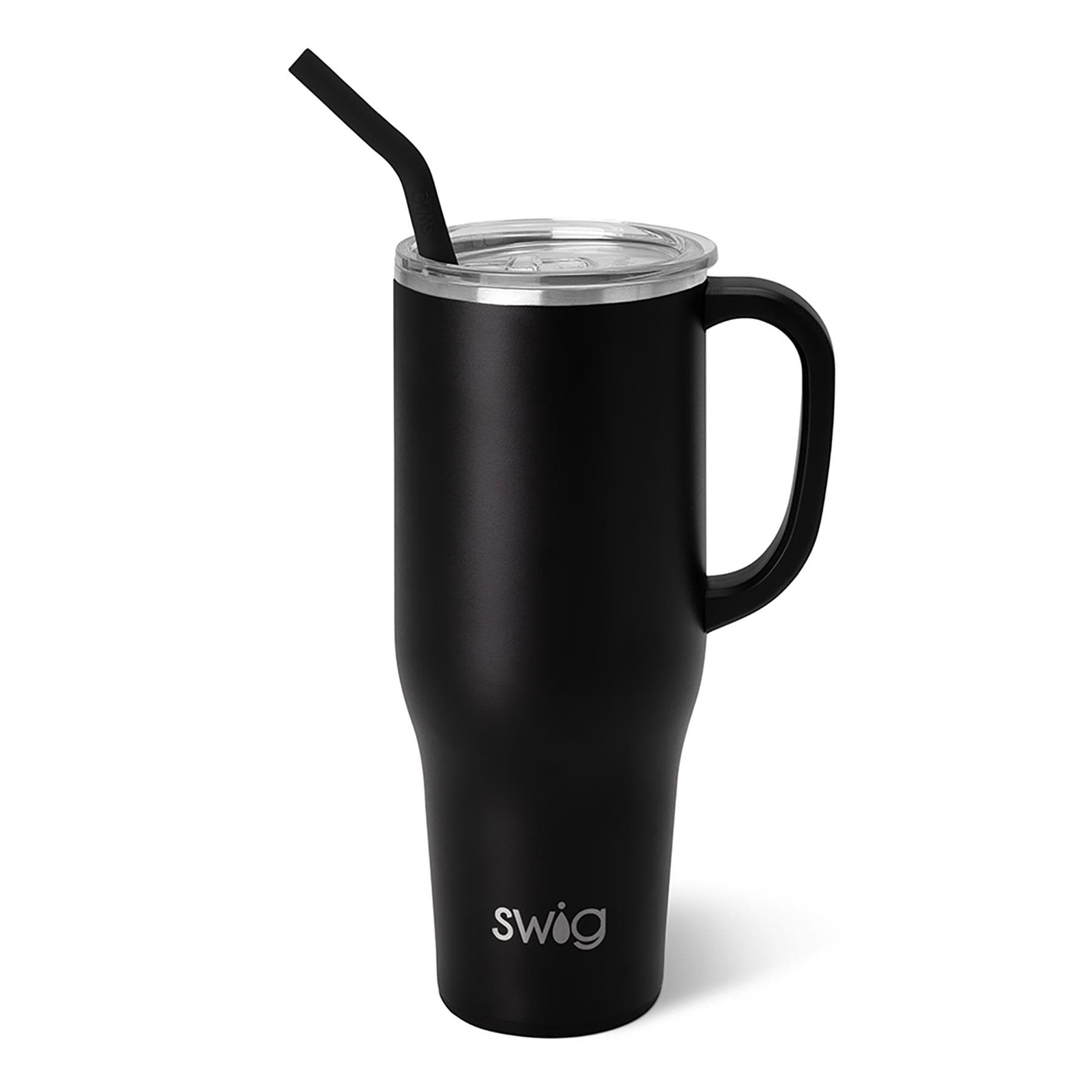 Swig Black Mega Mug (40oz)