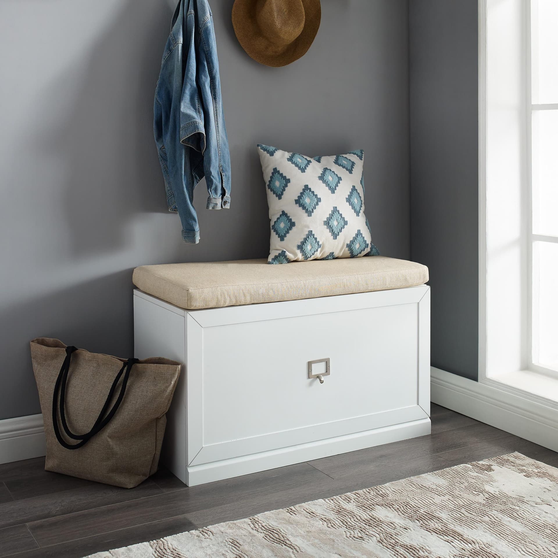 Harper Entryway Storage Bench