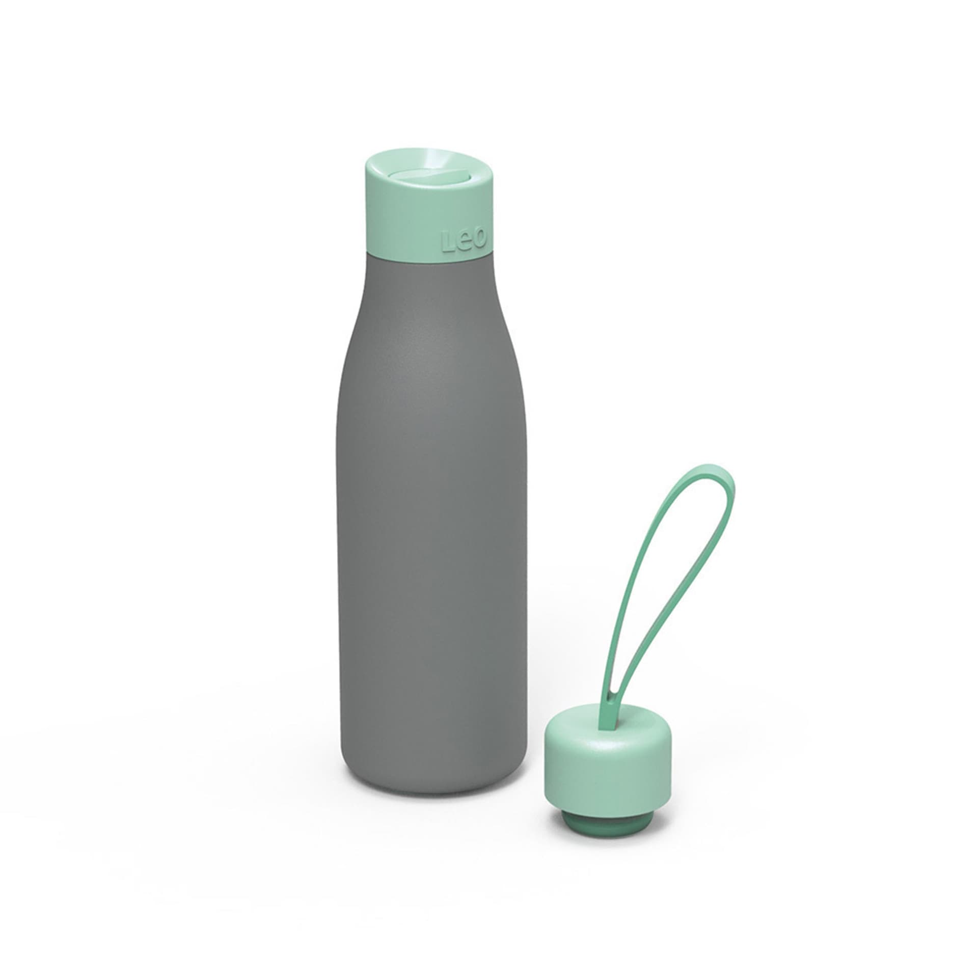 Leo To Go Thermal/Insulated Flask With 2 Lids Pink/Mint 0,5 L