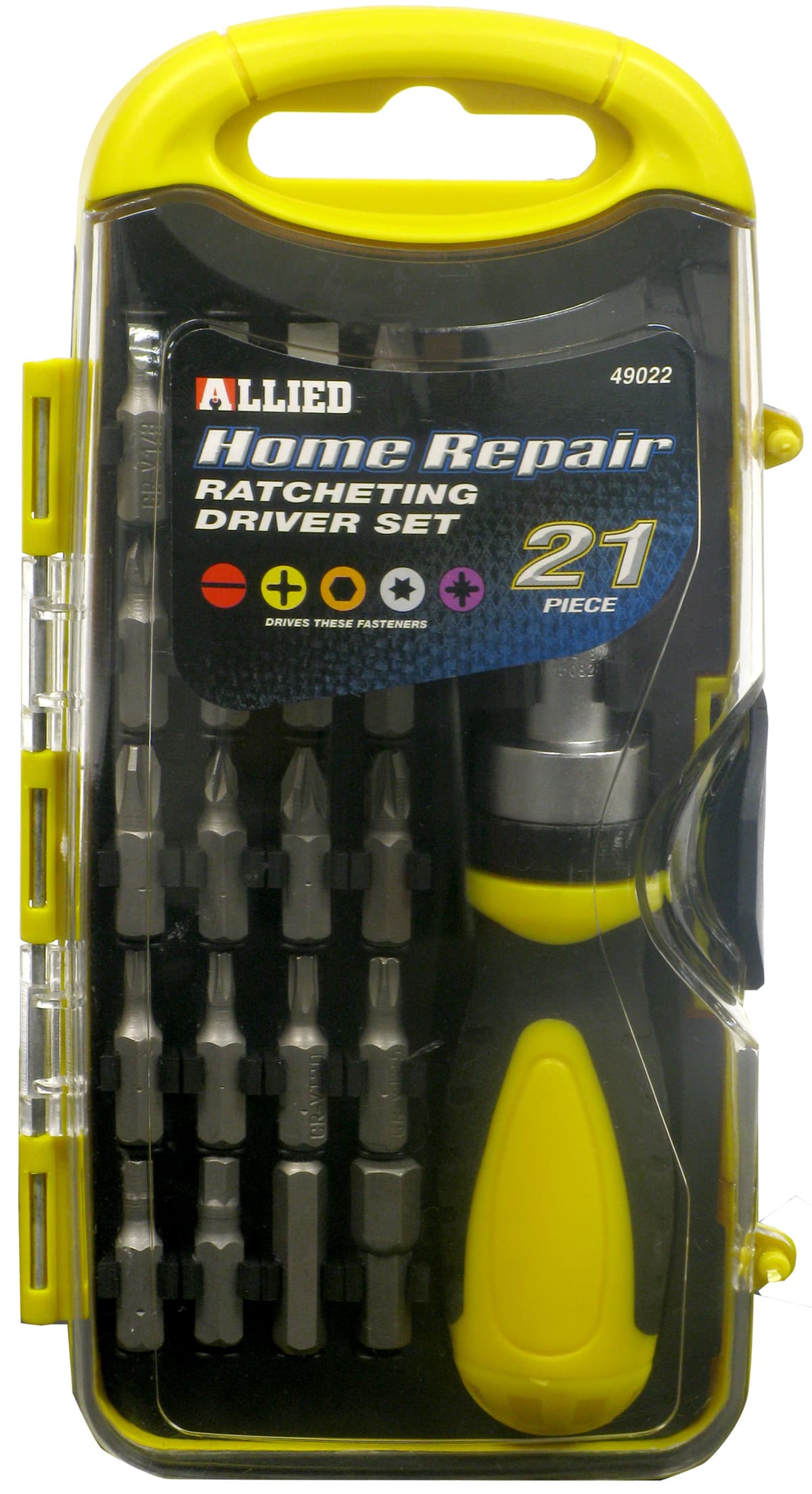 21-Piece Home Repair Ratcheting Driver Set