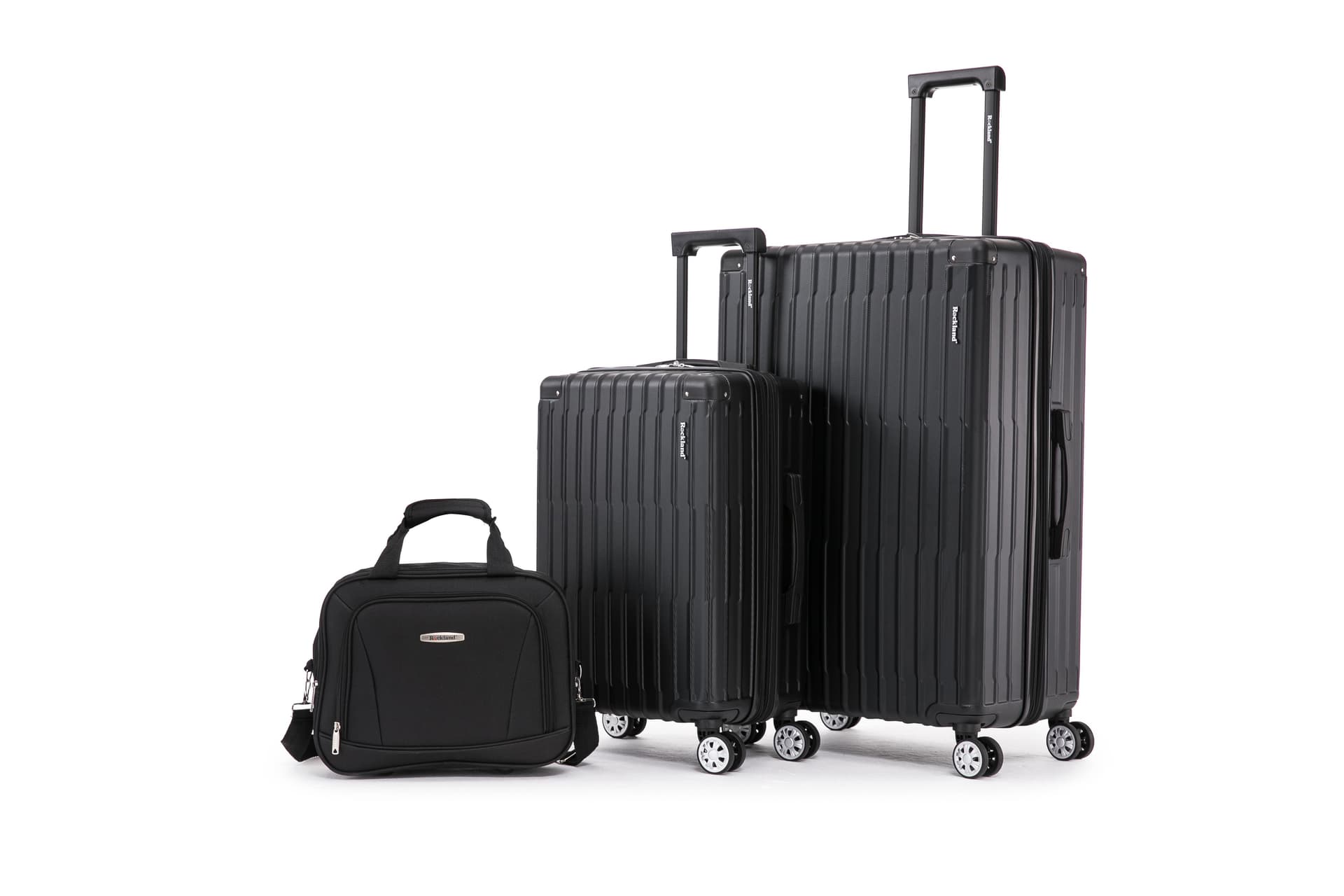 Huntinton 3 Pc. Luggage Set - Black