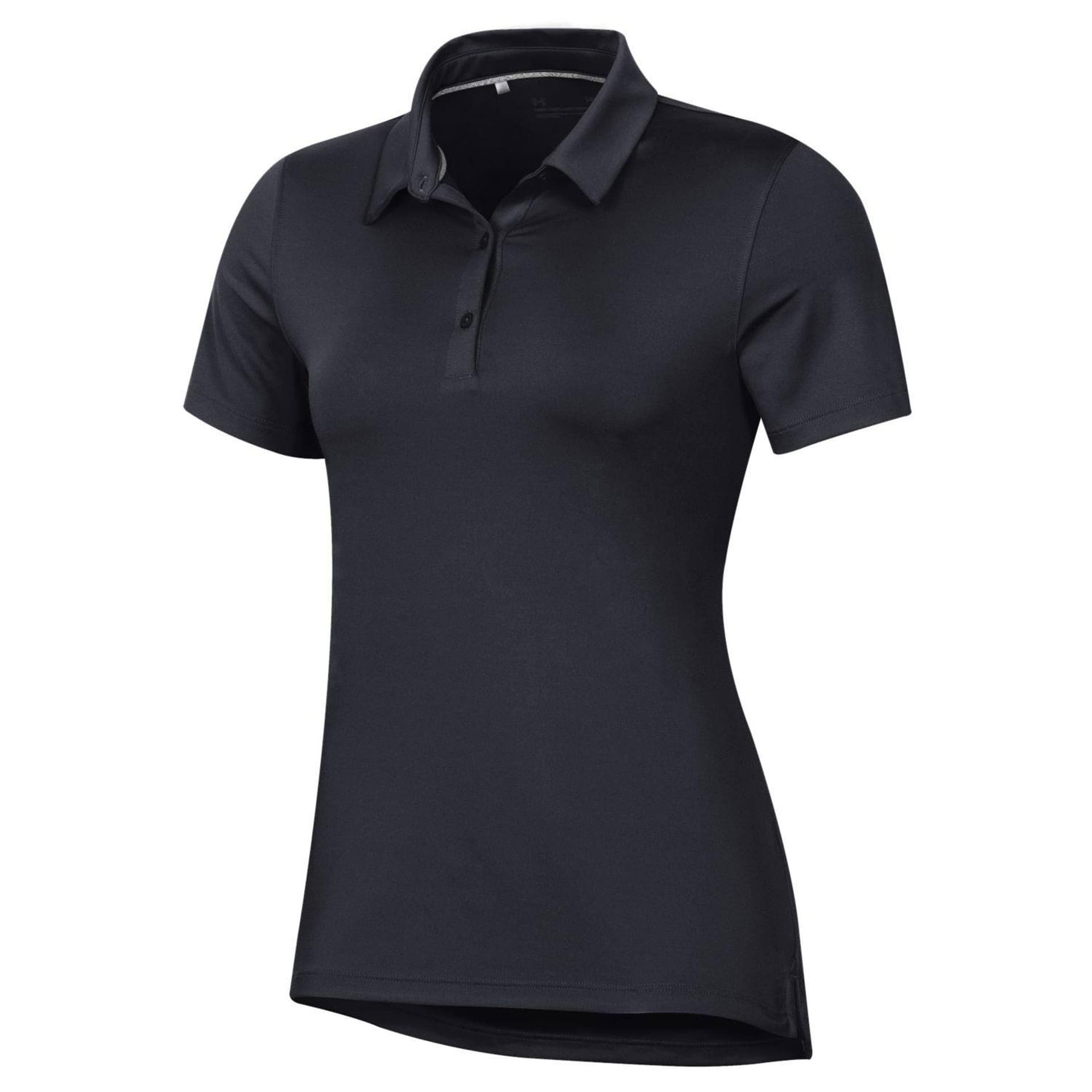 Under Amour T2 Green Women's Golf Polo - Black/L