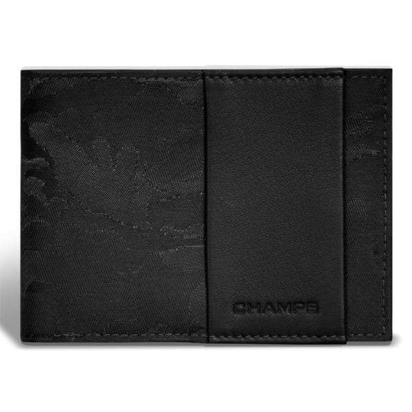 Camo Leather Center Wing Wallet Size 4.5"x3.25"