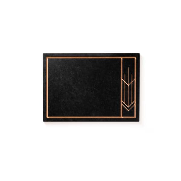 Frank Lloyd Wright Medium Cut & Serve Board 13.75" X 9.75" In Slate/Natural