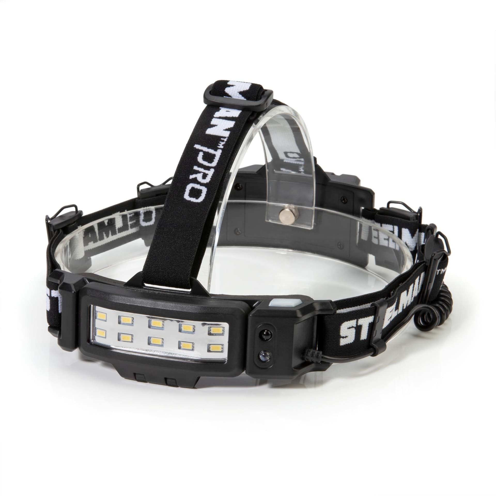Steelman Slim Profile Rechargeable LED 250-Lumen Motion Activated Headlamp