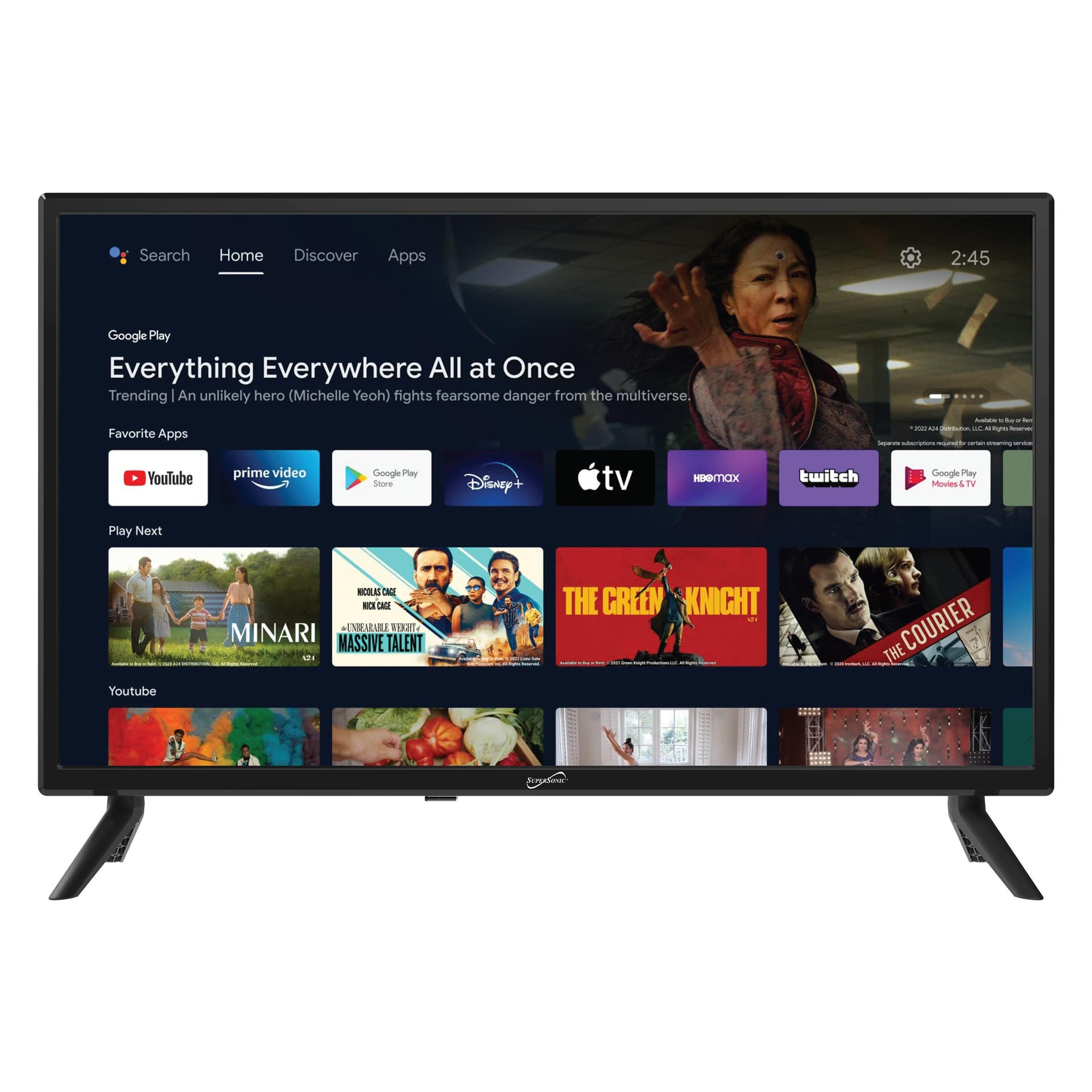 24" LED Smart HDTV