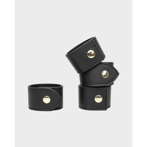 Leather Napkin Ring Set