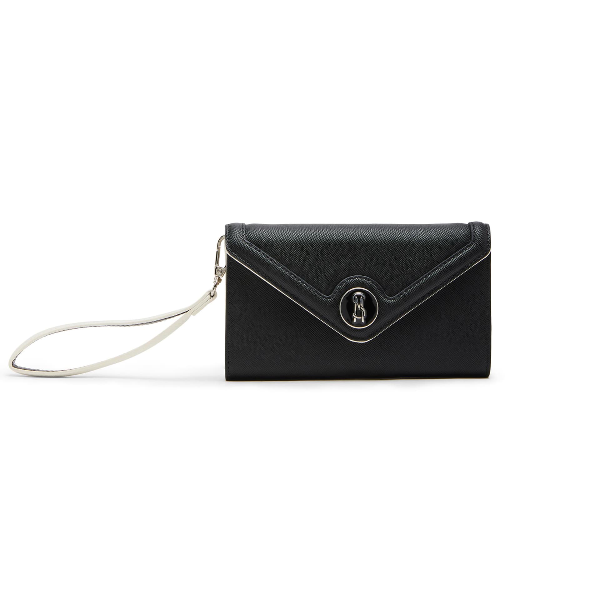 CLARRA Envelope Wristlet - Black/White