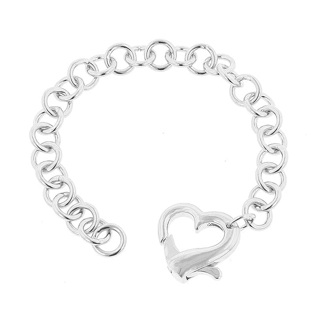 Silver Heart Bracelet