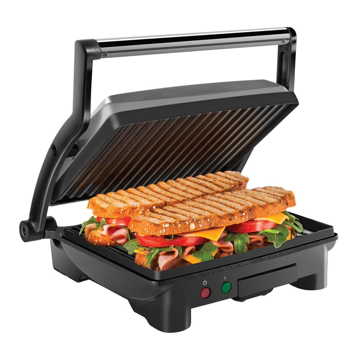 3-in-1 Panini Press Grill Size 6" x 9"