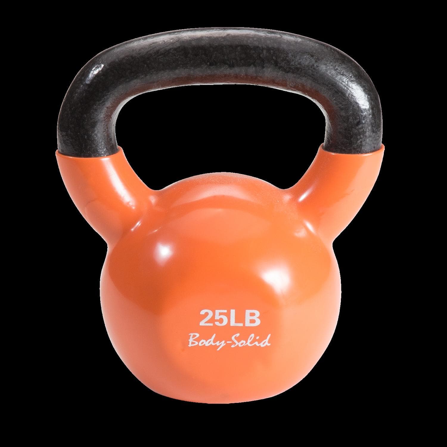 Vinyl Coated Kettlebell , 25 lb