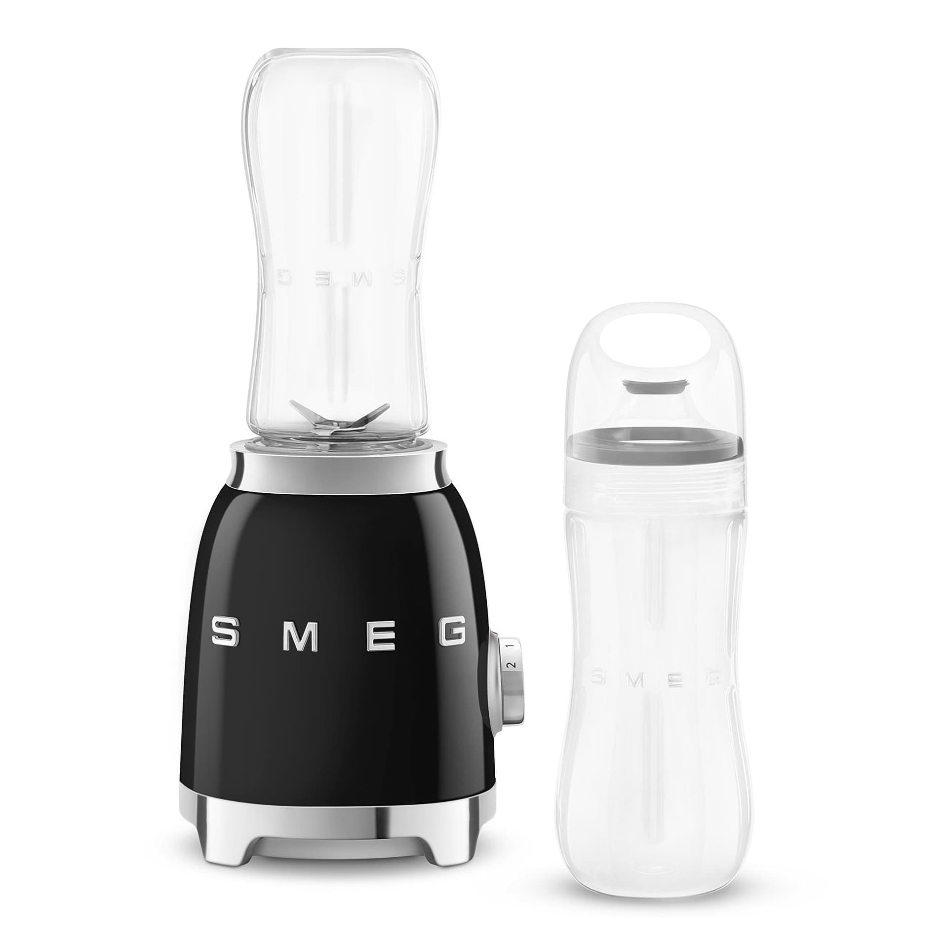 50's Retro-Style Personal Blender Black