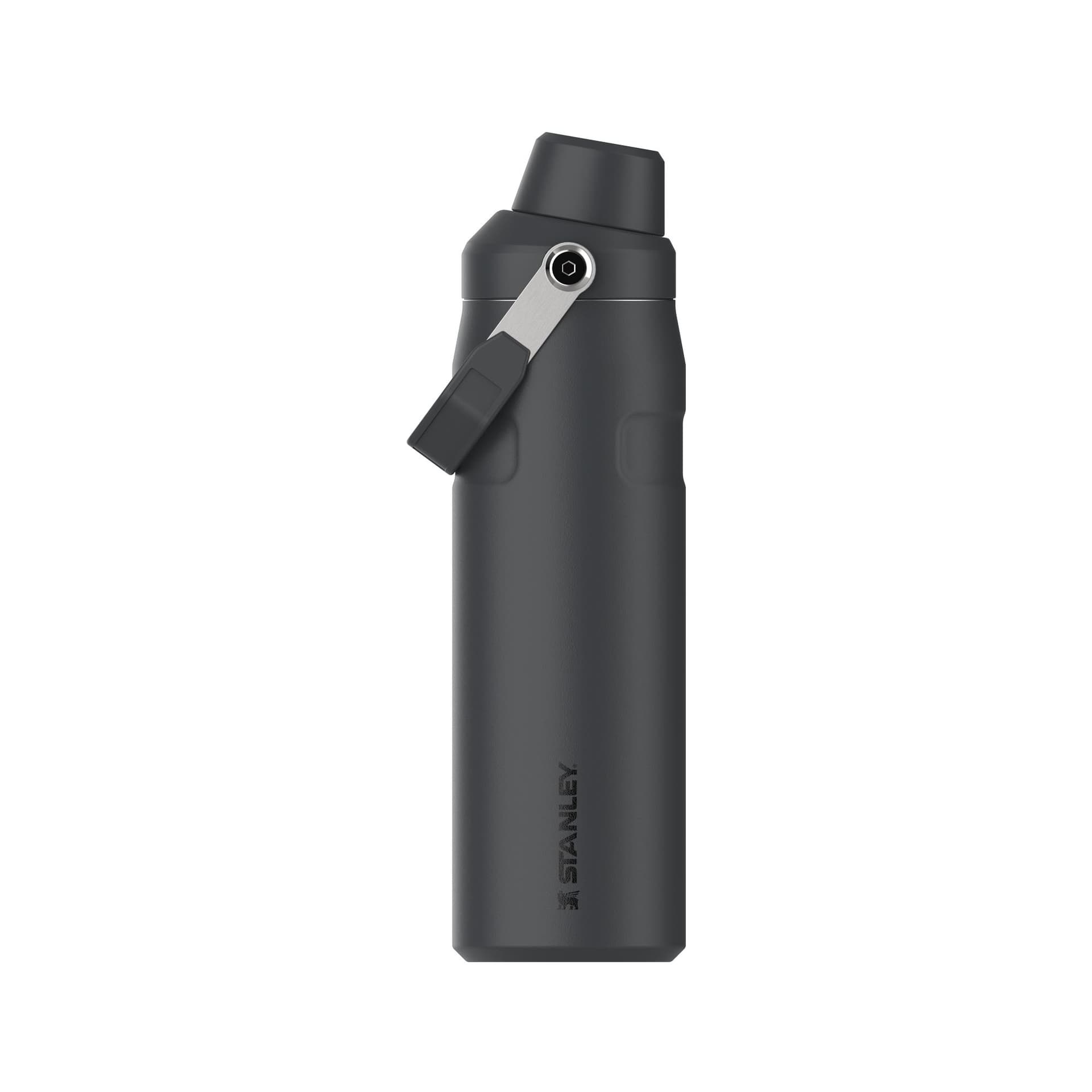 The IceFlow Bottle with Fast Flow Lid 24oz - Black