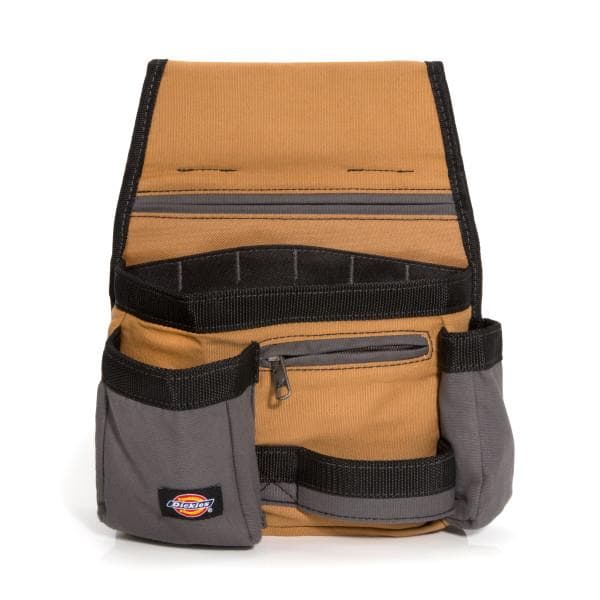 Dickie's 11 Pocket Tool Pouch: Tan