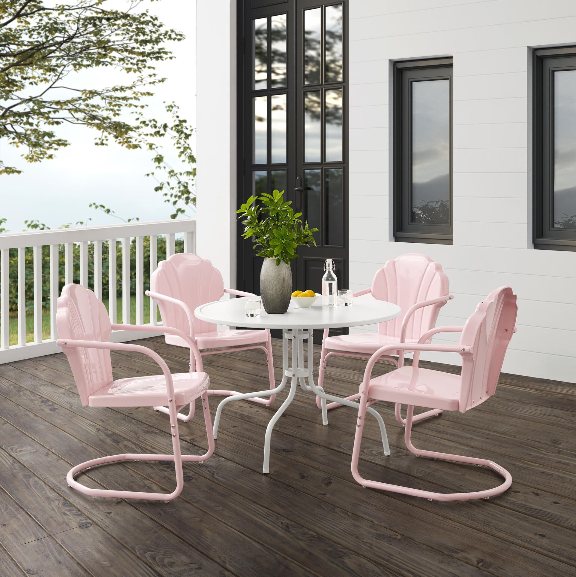 Tulip 5Pc Outdoor Dining Set