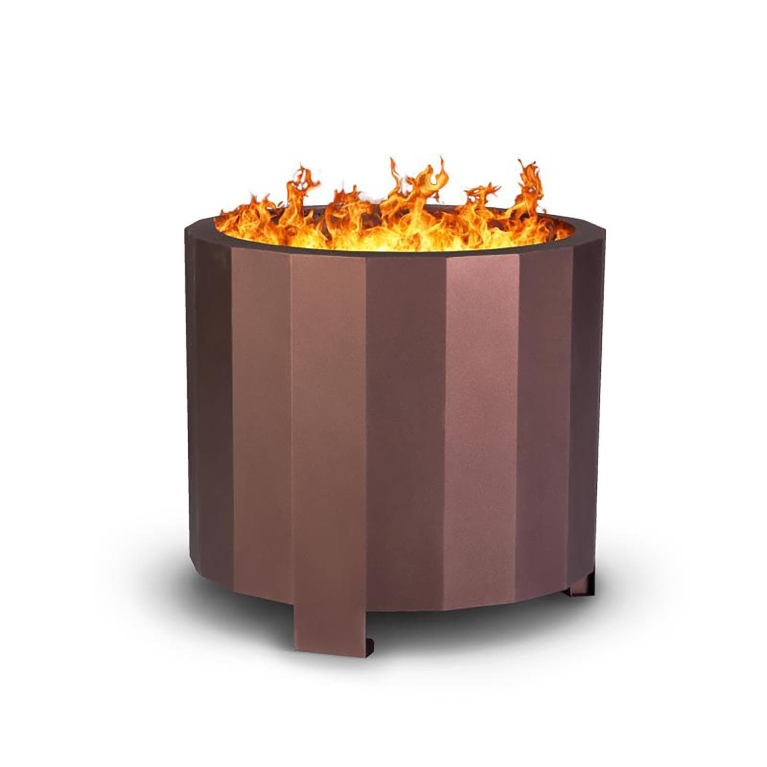 19.5" Smokeless Fire Pit: Bronze
