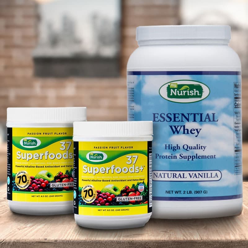 BODY RECOVERY - Muscle Recovery, Electrolyte & Body Nourishment (Save $18) - TWO Passion Fruit & ONE Vanilla Essential Whey Protein (Save $18)